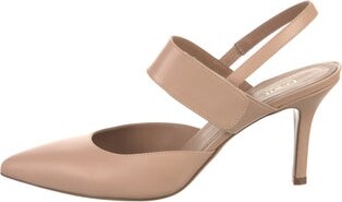 Lewit Leather Slingback Pumps