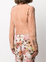 Thumbnail for your product : Patrizia Pepe Suede Biker Jacket