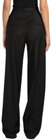 Thumbnail for your product : Loewe Oversized Pleated Wool Trousers