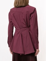 Thumbnail for your product : Palmer Harding Asymmetric Piped Detail Shirt