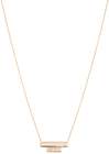 azlee white light diamond enamel yellowgold necklace