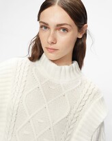 Thumbnail for your product : Ted Baker Cable Knit Sweater Dress