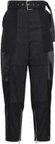 Thumbnail for your product : 3.1 Phillip Lim Belted Tencel And Cotton-blend Twill Straight-leg Pants