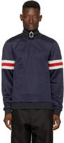 Thumbnail for your product : J.W.Anderson Navy Jersey Track Jacket