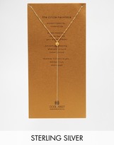 Thumbnail for your product : Dogeared Gold Plated Circle Long Y Necklace