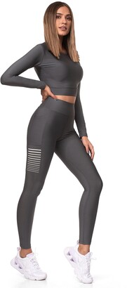Proskins Classic High Waisted Anti Cellulite Slimming Compression Capri  Leggings - ShopStyle