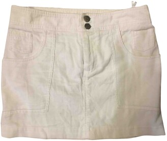 Marc Jacobs white Velvet Skirts