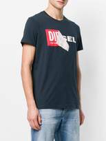 Thumbnail for your product : Diesel logo detail T-shirt
