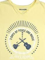 Thumbnail for your product : Zadig & Voltaire Guitar Printed Cotton Jersey T-Shirt