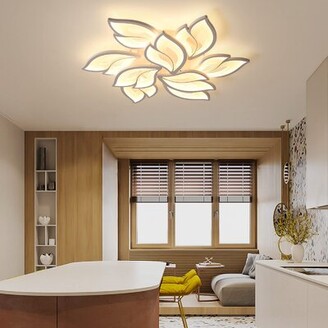 Orren Ellis Modern LED Ceiling Light, Dimmable Flower Shape Flush Mount  Ceiling Lamp Fixture - ShopStyle
