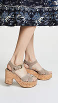 Thumbnail for your product : Splendid Flaire Cork Sandals