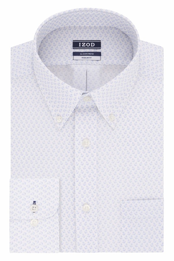 izod slim fit dress shirt