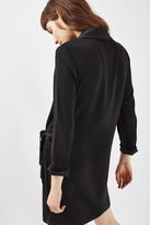 Thumbnail for your product : Topshop Tie side blazer dress