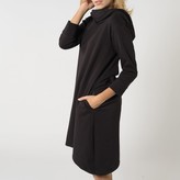 Thumbnail for your product : Soft Cotton Hoodie Dress For Hugs - Black
