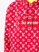 Thumbnail for your product : Louis Vuitton 2017 pre-owned x Suprem logo hoodie