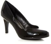 Thumbnail for your product : New Look Wide Fit Black Patent Court Shoes