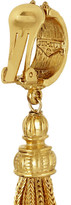 Thumbnail for your product : Ben-Amun Gold-plated clip earrings