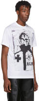 Thumbnail for your product : Comme des Garcons Homme Plus Homme Plus White Face B Print T-Shirt