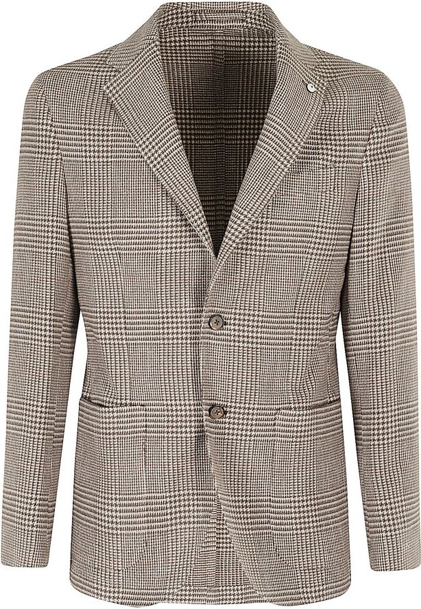 Lubiam Madras Check Jacket