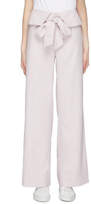 Maggie Marilyn 'In My Darkness I Remember' tie folded waist pants