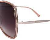 Thumbnail for your product : Chloé Eyewear oversized square shaped sunglasses