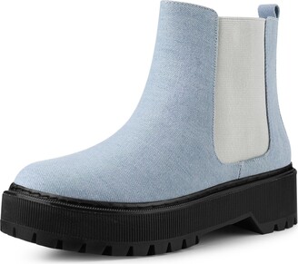 Blue Denim Ankle Boots | Shop The Largest Collection | ShopStyle