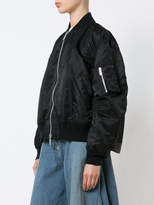 Thumbnail for your product : Sacai oversized bomber jacket