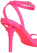 Thumbnail for your product : Vetements 100mm Eiffel Tower Patent Leather Sandal