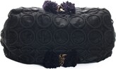 Thumbnail for your product : Marni Black Nylon Fringe Foldover Clutch (Authentic Pre-Owned)
