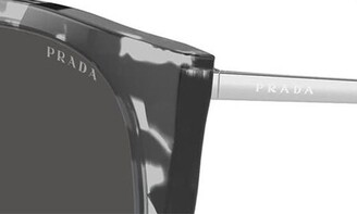 Prada 54mm Gradient Cat Eye Sunglasses