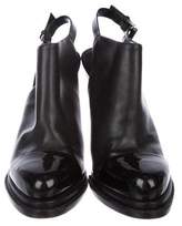 Thumbnail for your product : Alexander Wang Leather Ankle-Strap Booties