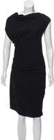 Thumbnail for your product : Helmut Lang Wool Asymmetrical Dress