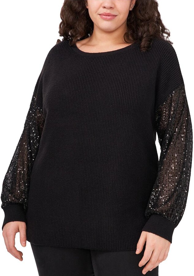 sparkly sweaters plus size