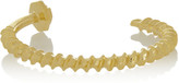 Thumbnail for your product : Jennifer Fisher Screw gold-plated cuff