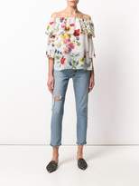 Thumbnail for your product : Blugirl floral print ruffled blouse
