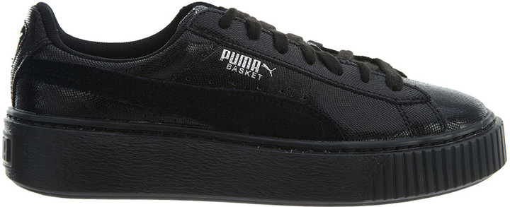puma basket platform ocean sneakers