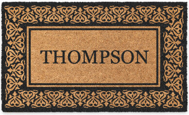 Fleur De Lis Living Personalizable Non-Slip Outdoor Doormat
