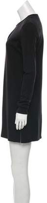 Ralph Lauren Collection Wool Long Sleeve Dress w/ Tags Black Collection Wool Long Sleeve Dress w/ Tags