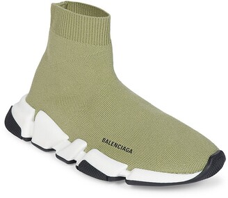 Balenciaga Speed Trainer 'Black Red' Sock Sneakers - ShopStyle