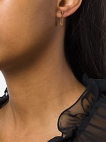 Thumbnail for your product : Ileana Makri 18k Rose Gold Diamond Safety Pin Earring