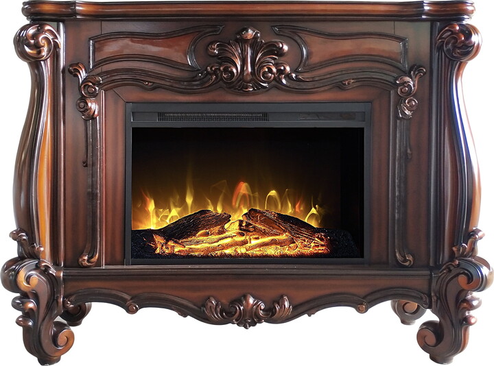 AC01315 Fireplace, Cherry Oak Finish - Versailles ( 1Pc/1Ctn )