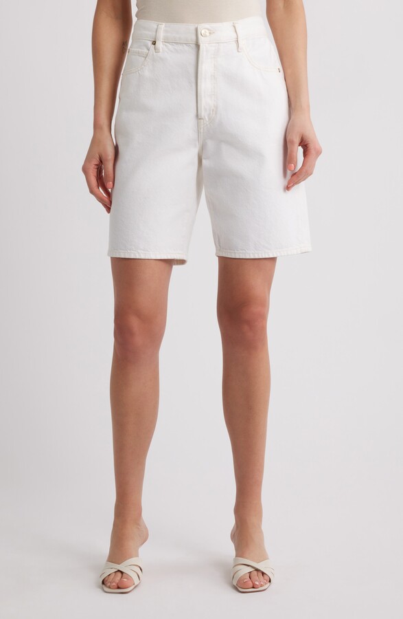 Frame The Leisure Denim Shorts