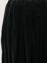 Thumbnail for your product : Comme des Garcons Velvet Midi Skirt