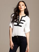 Thumbnail for your product : Banana Republic Colorblock Riviera Blouse