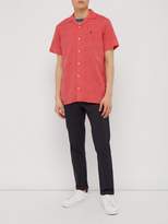 Thumbnail for your product : Polo Ralph Lauren Logo-embroidered Linen-blend Shirt - Mens - Red
