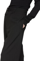 Thumbnail for your product : Bottega Veneta Black Wool Gabardine Trousers