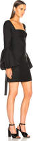 Thumbnail for your product : Valentino Off Shoulder Cutout Mini Dress