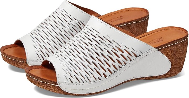 Spring Step Cunacena Women's Shoes White : EU 38 (US Women's 7.5-8) M, Leather