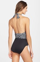 Thumbnail for your product : Magicsuit by Miraclesuit® 'Yves' Underwire Halter One-Piece Swimsuit