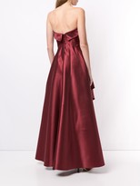 Thumbnail for your product : Sachin + Babi Blair flared satin gown